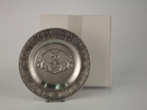 11078 Тарелка настенная "Серебряная свадьба" 25 лет